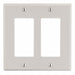 Rocker Wall Plate 2 Gangs Standard