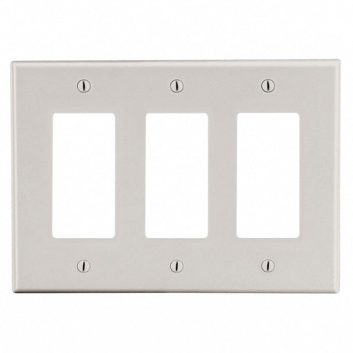 Rocker Wall Plate 3 Gangs Standard