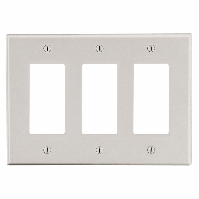 Rocker Wall Plate 3 Gangs Standard