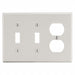 Toggle/Duplex Receptacle Wall Plate