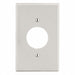 Opening Wall Plate Standard Light Almond