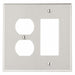 Rocker/Duplex Receptacle Wall Plate
