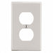 Duplex Receptacle Wall Plate 1 Gang