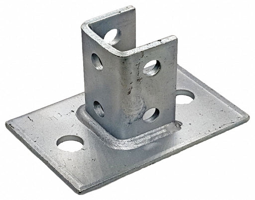 Strut Channel Fitting Silver 1/4 