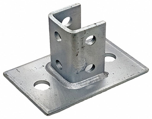 Strut Channel Fitting Silver 1/4 