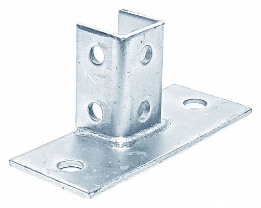 Strut Channel Fitting Silver 1/4 