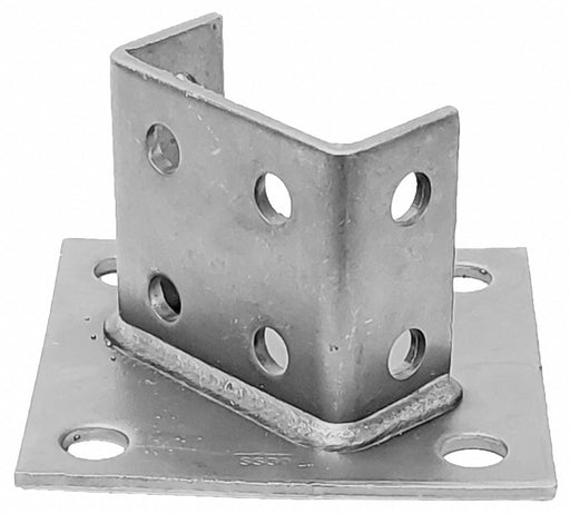 Strut Channel Fitting Silver 1/4 