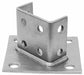 Strut Channel Fitting Silver 1/4 