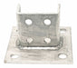 Strut Channel Fitting Silver 1/4 