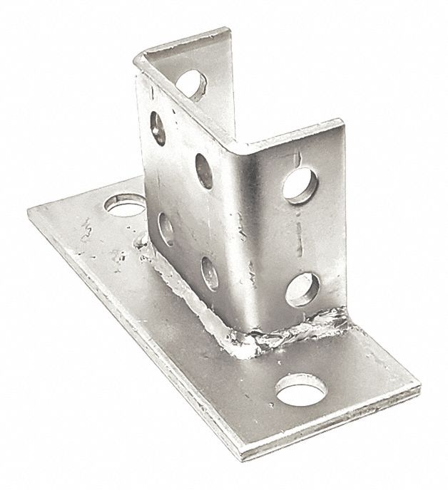 Strut Channel Fitting Silver 1/4 