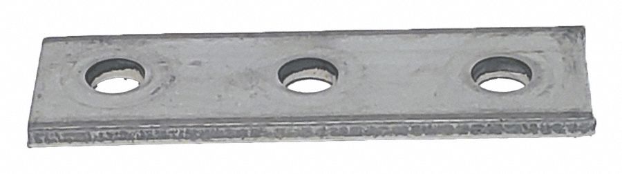 Strut Channel Fitting Silver 1/4 