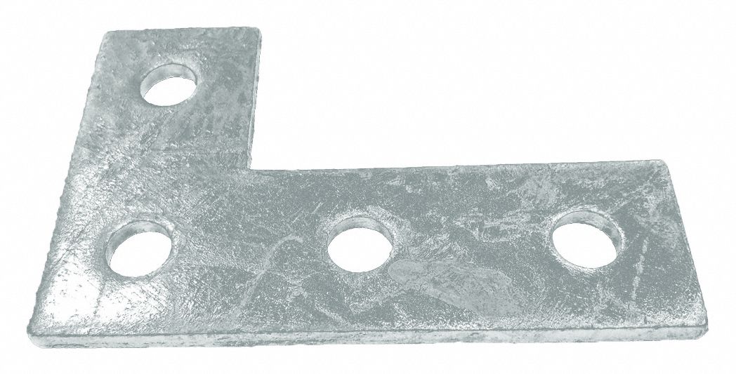 Strut Channel Fitting Silver 1/4 