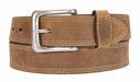 Triple Stitch Belt Brown 38 L 1-3/8 W