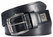 Roller Buckle Belt Black 52 L 1-1/2 W