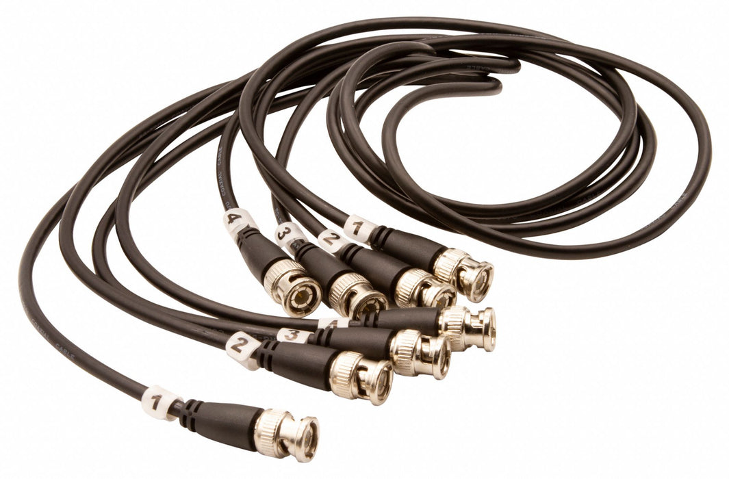 Cable Assembly Black 3 ft PK4