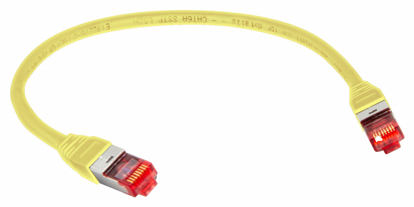 M3438 Patch Cable CAT6A 10GBPS Yellow