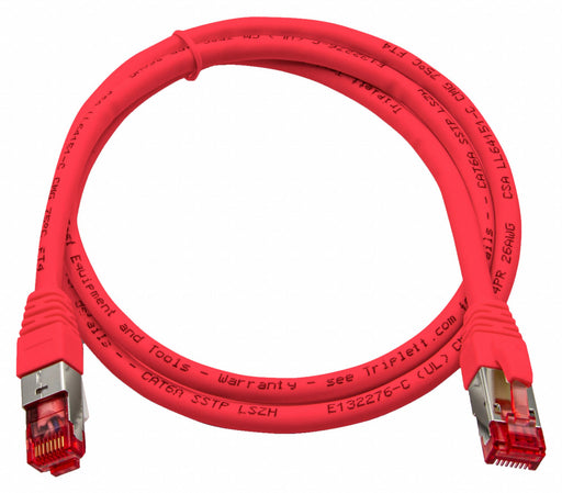 M3438 Patch Cable CAT6A 10GBPS Red
