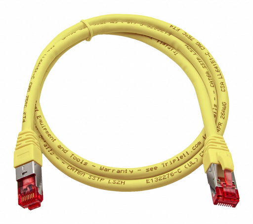 M3438 Patch Cable CAT6A 10GBPS Yellow