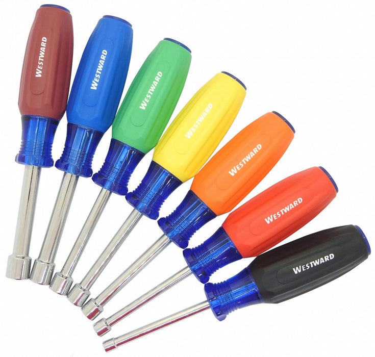 Solid Shank Nut Driver Sets MM 7PC
