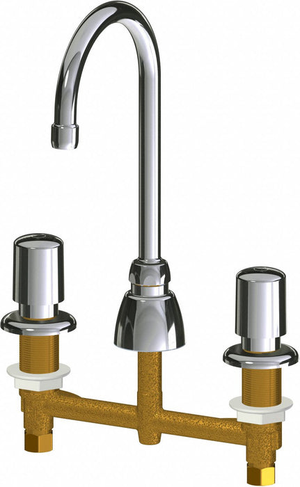 Handle-Operated Faucet Deck Manual Metal