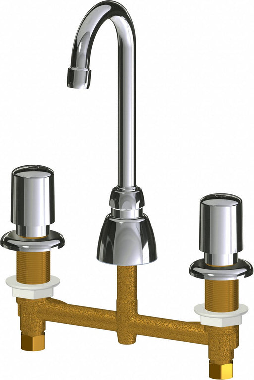 Handle-Operated Faucet Deck Manual Metal