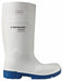 M9040 Rubber Boot 12D Knee White Blue PR