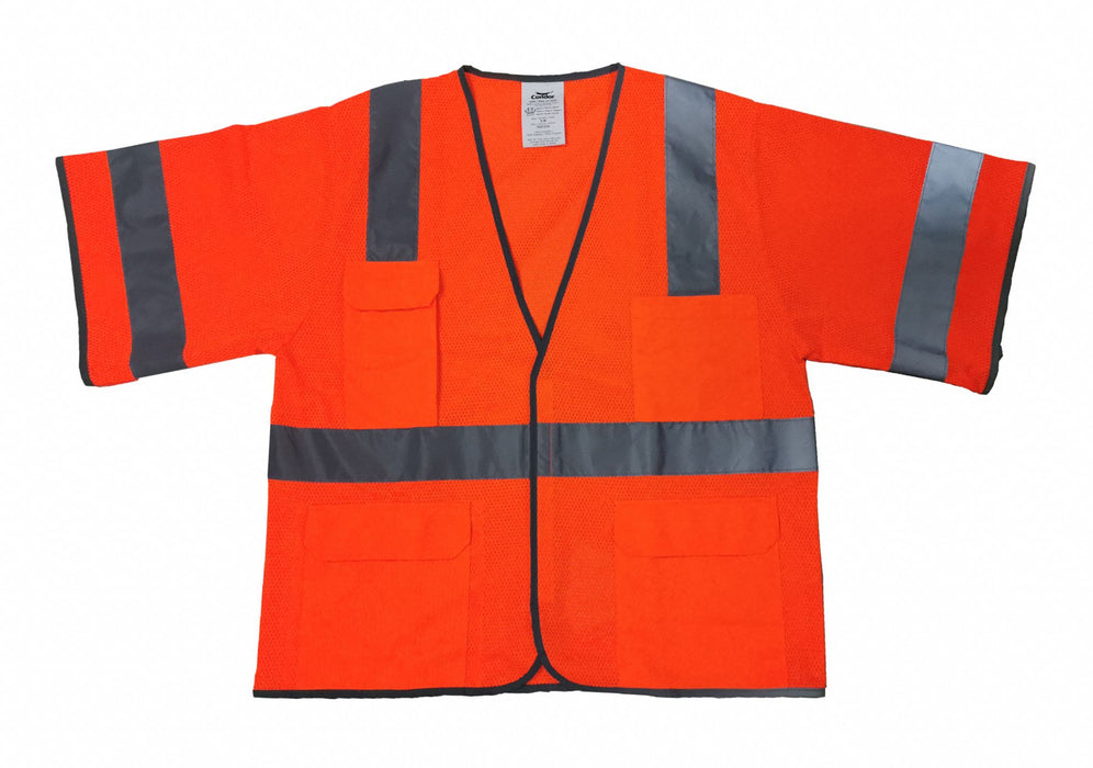 K7723 High Visibility Vest Orange/Red S/M