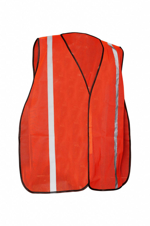 Back Stp Vest Unrated Orange/Red S/M