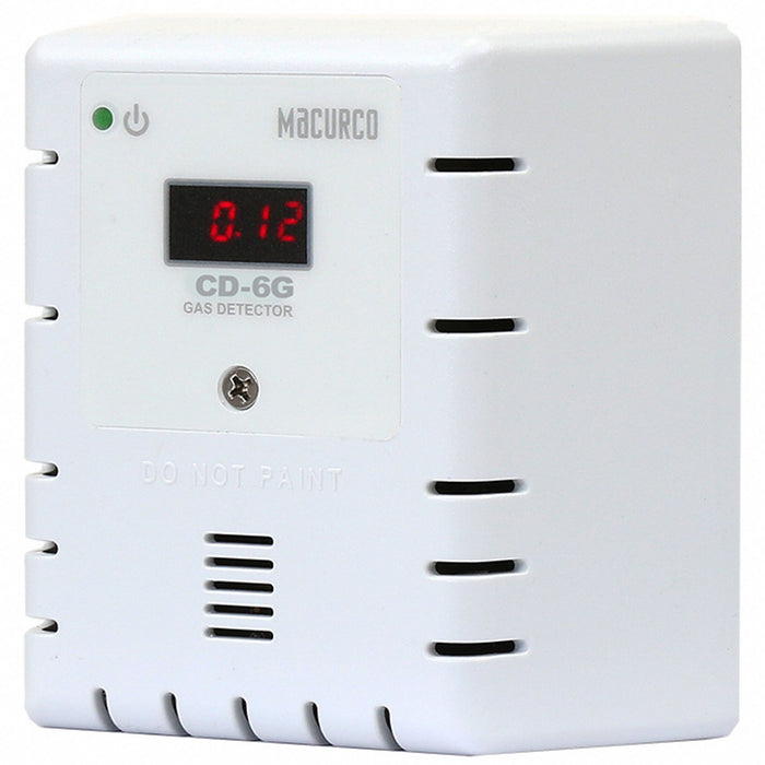 Fixed Carbon Dioxide Detector 4-1/2 in H
