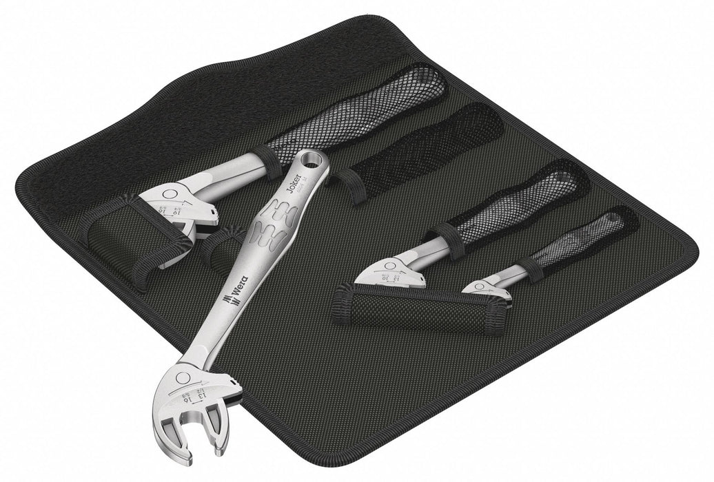 Spanner Wrench 4pc Set Folding Pouch