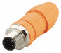 Wireable M12 connector