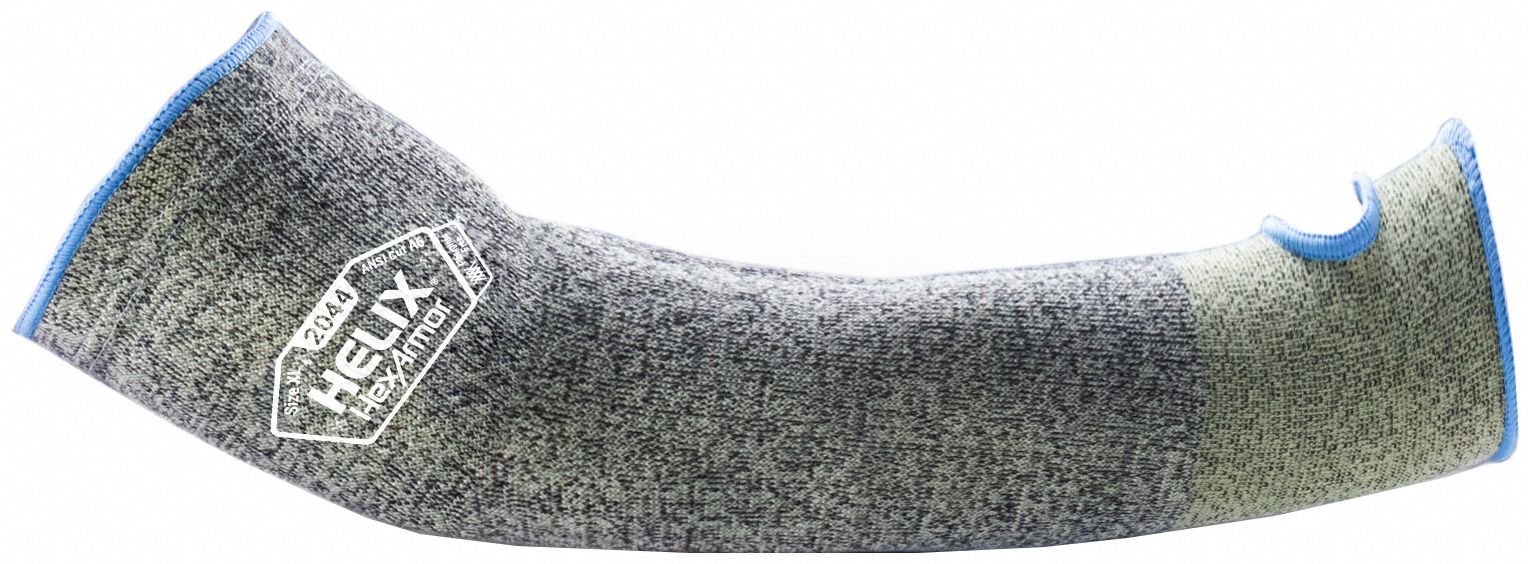 Sleeve Gripped A6 18 L M Gray/Green