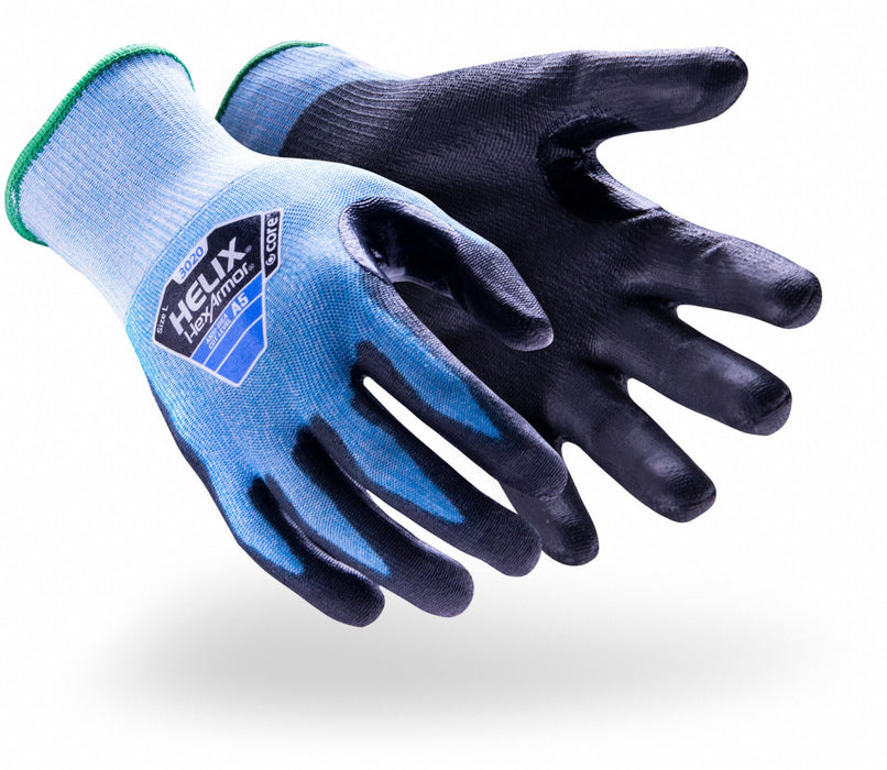Knit Gloves HPPE A5 15 ga 2XS Blue PR
