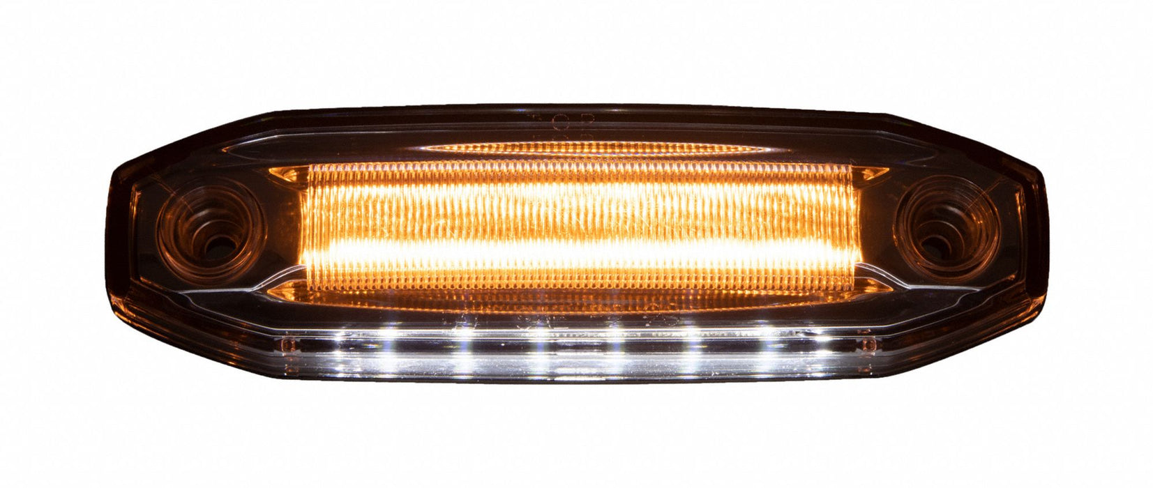 Clearance Marker Amber Clear Lens
