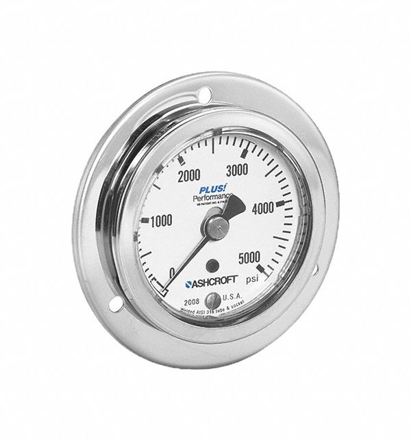 N0167 Panel Mount Pressure Gauge