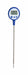 Precision Digital Thermometer 8 L Stem