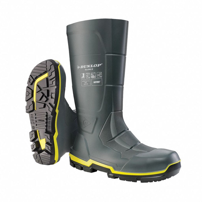 K3737 RubberBoot 13D Knee Yellow Gray Black PR