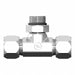 Tee Steel Comp3/8 Comp3/8 ORB3/8 