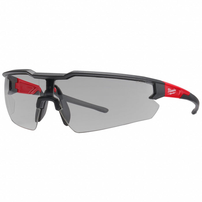 SafetyGlasses LtGry ScratchResistant Blk