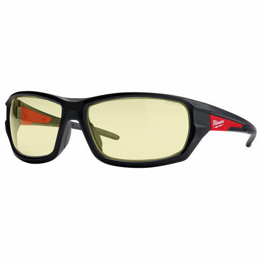 Safety Glasses Yellow Anti-Fog Black