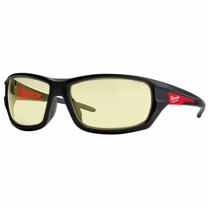 Safety Glasses Yellow Anti-Fog Black