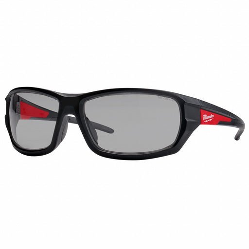 SafetyGlasses LightGray Anti-Fog Black
