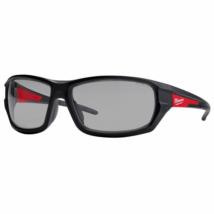 SafetyGlasses LightGray Anti-Fog Black