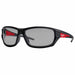 SafetyGlasses LightGray Anti-Fog Black