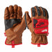 Work Gloves Black/Brown/Red 2XL(11)