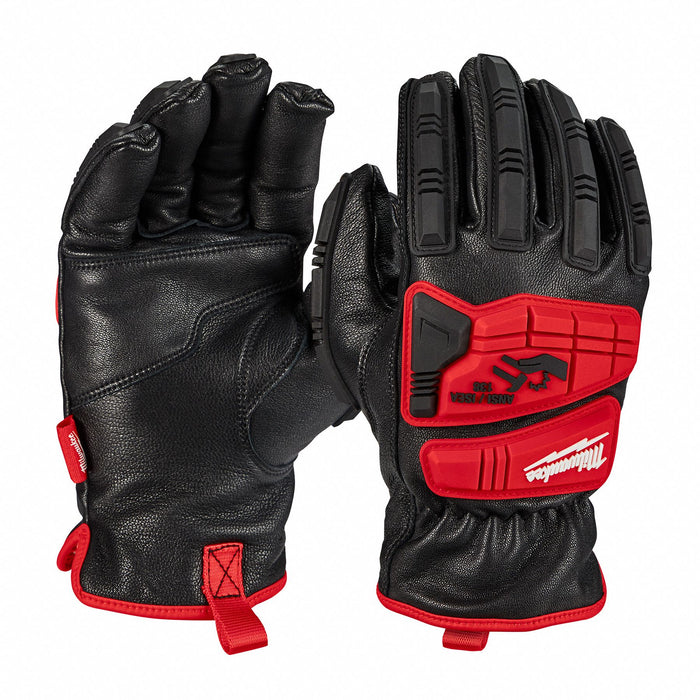 Work Gloves Color Black/Red 2XL
