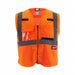 Safety Vest Polyester Orange 2XL/3XL