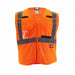 Safety Vest Polyester Orange 2XL/3XL