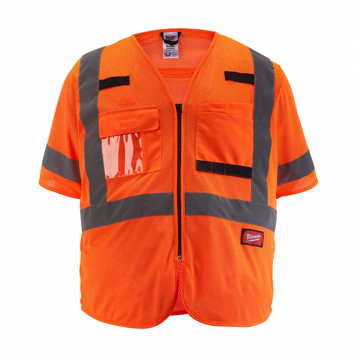 Safety Vest Polyester Orange L/XL