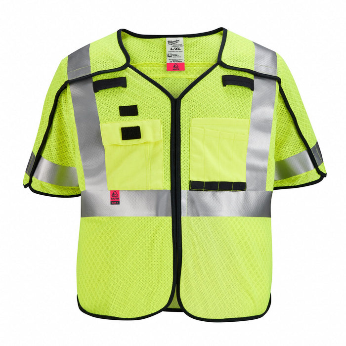 Safety Vest Polyester Yellow S/M